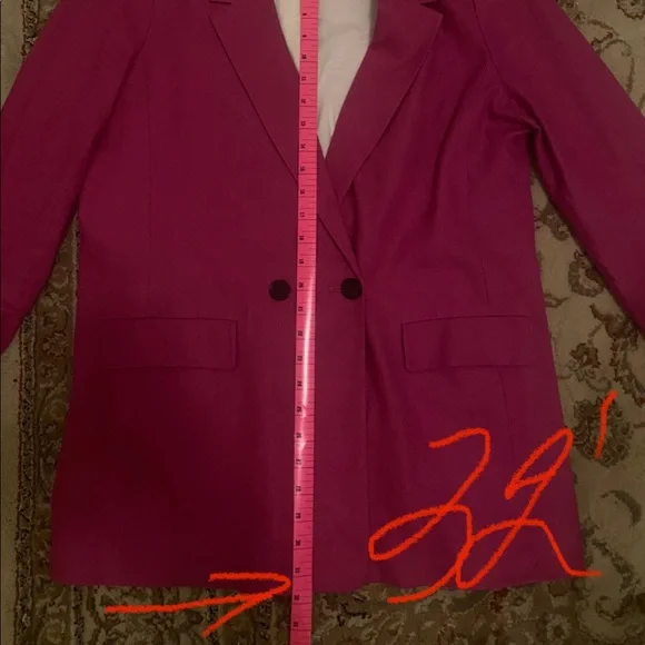 BANANA REPUBLIC Boyfriend-Fit Linen-Blend Blazer - Picture 8 of 9